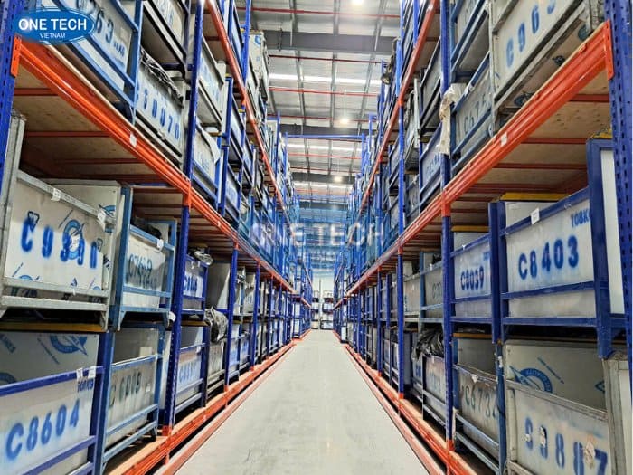 Dự án kệ hạng nặng tại KCN Minh Quang 04