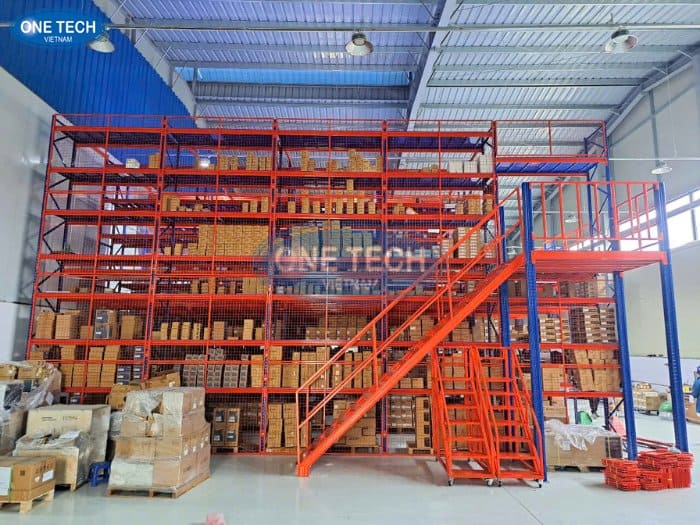 Dự án kệ kho cho công ty kỹ thuật Duy Hưng 06