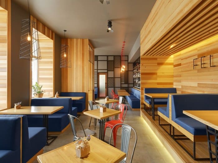 Mẫu thiết kế quán cafe đẹp 01