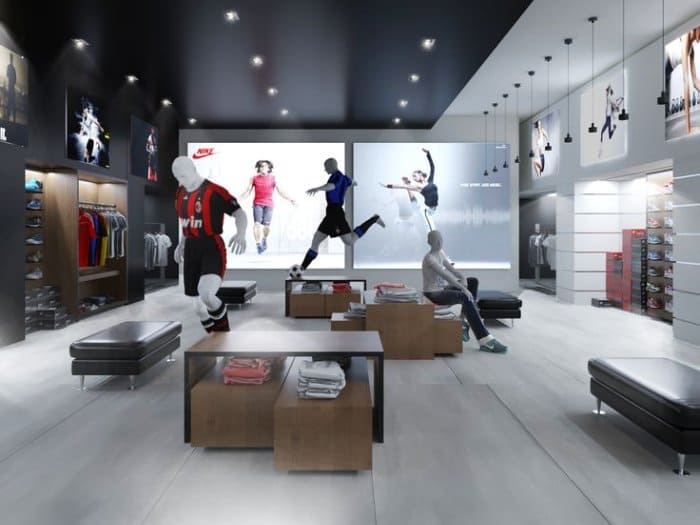 Mẫu thiết kế cửa hàng bán đồ thể thao 15