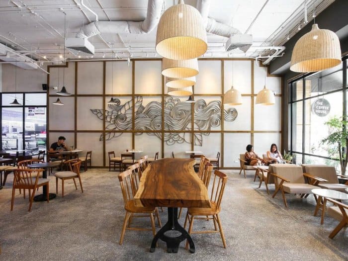 Mẫu thiết kế thô mộc hiện đại tạo không gian thoáng mở