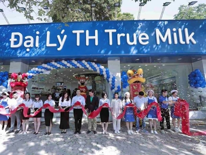 Hướng dẫn quy trình mở đại lý sữa TH