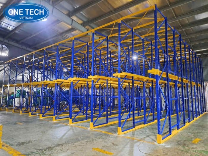 Kệ Drive In - Giải pháp lưu trữ mật độ cao cho hàng đồng nhất