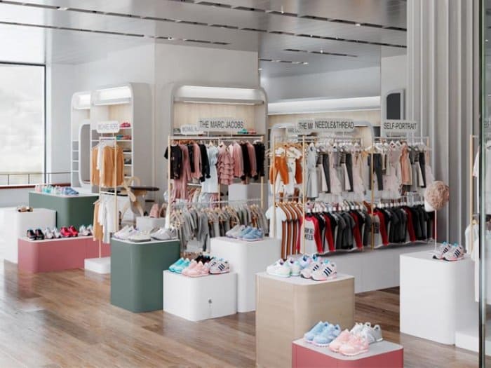 Thiết kế không gian đơn giản nhưng thu hút