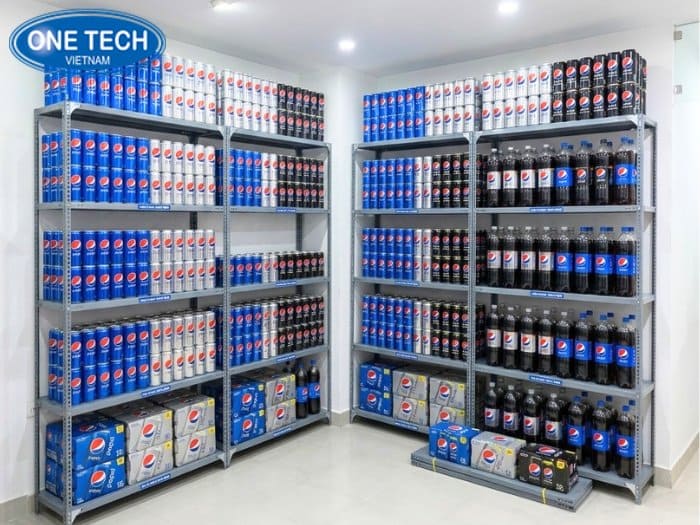 Kinh nghiệm chọn kệ trưng bày pepsi thông minh