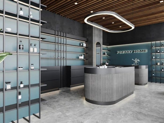 Màu xanh mạnh mẽ, thu hút được ứng dụng trong thiết kế