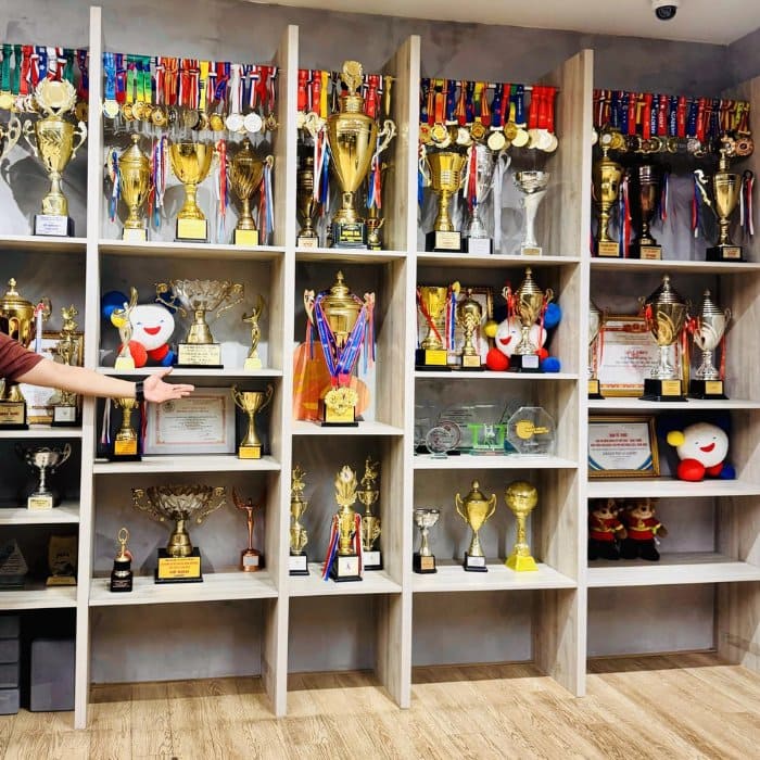 Lý do nên dùng kệ để cúp, huy chương