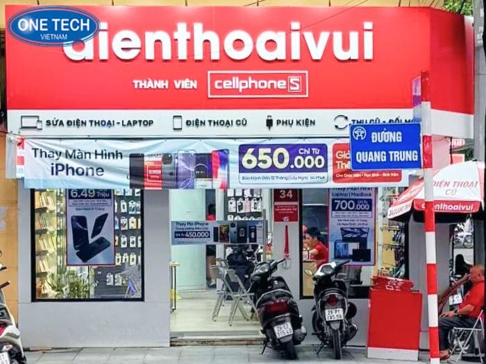 Thông tin chung về dự án kệ trưng bày của Điện Thoại Vui