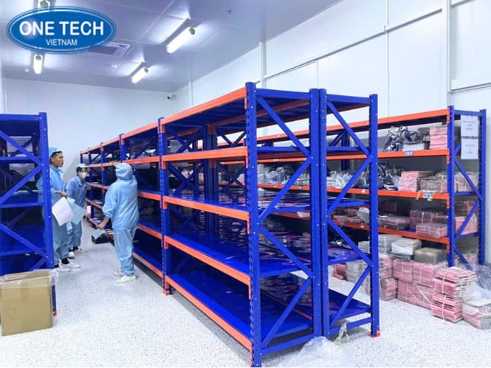 Thi công trọn gói kệ kho ở Cà Mau giá tốt