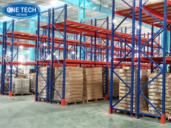 Ứng dụng thực tế kệ kho hàng hạng nặng ở Cà Mau