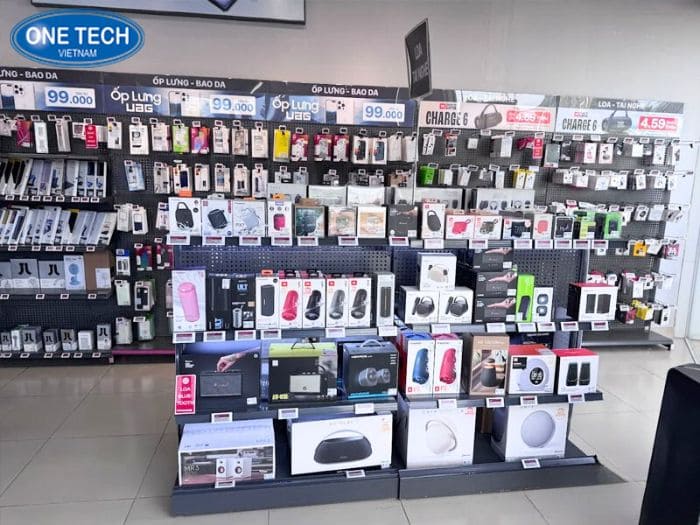 Cửa hàng có diện tích dao động từ 30 – 70m²