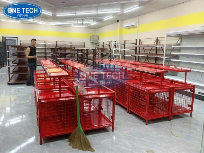 Dự án kệ siêu thị cho Winmart Mini 08