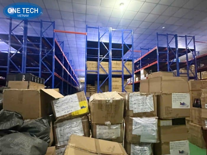 Kệ kho hàng cho dự án Động Lực Sport 01