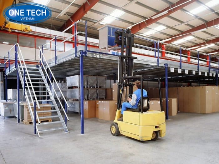 Kệ sàn Mezzanine mở rộng diện tích sử dụng