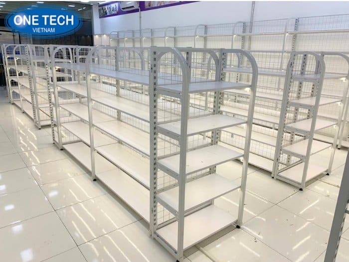 Kệ màu trắng 5 tầng chắc chắn