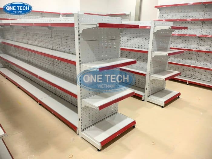 Kệ lưng tôn chắc cho siêu thị miền Tây