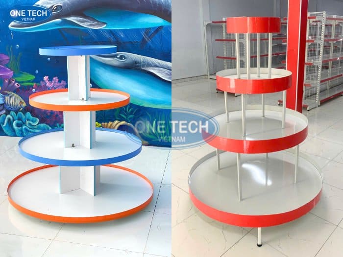 Kệ tròn cho siêu thị miền tây