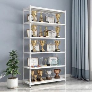 Kệ sắt trưng bày cúp thiết kế chắc chắn, thẩm mỹ