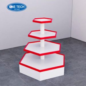Kệ trưng bày hình lục giác