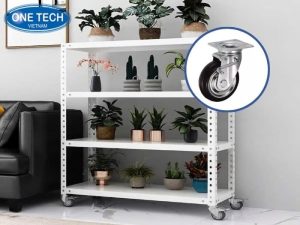 Kệ có bánh xe để hàng mang lại nhiều lợi ích