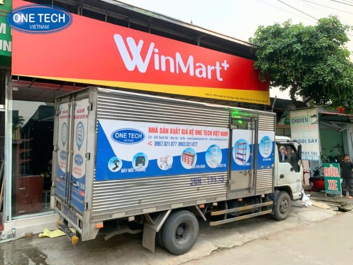 Lý do Winmart mini chọn giá kệ One Tech Group