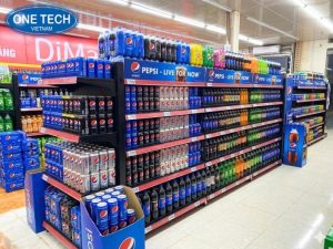 Tổng hợp mẫu kệ để nước pepsi tải trọng cao