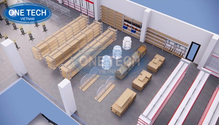 Mẫu chuyên nghiệp cho siêu thị mini 02