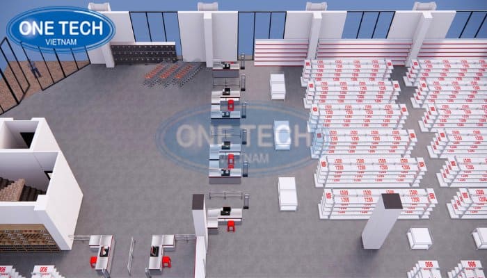 Mẫu chuyên nghiệp cho siêu thị mini 04