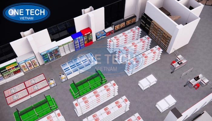 Mẫu chuyên nghiệp cho siêu thị mini 05