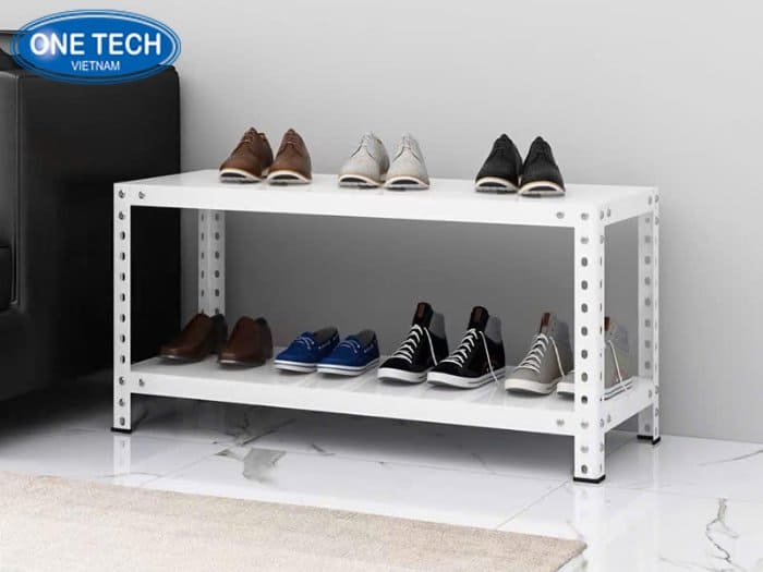 Ứng dụng thực tế của kệ sắt 2 tầng giá rẻ
