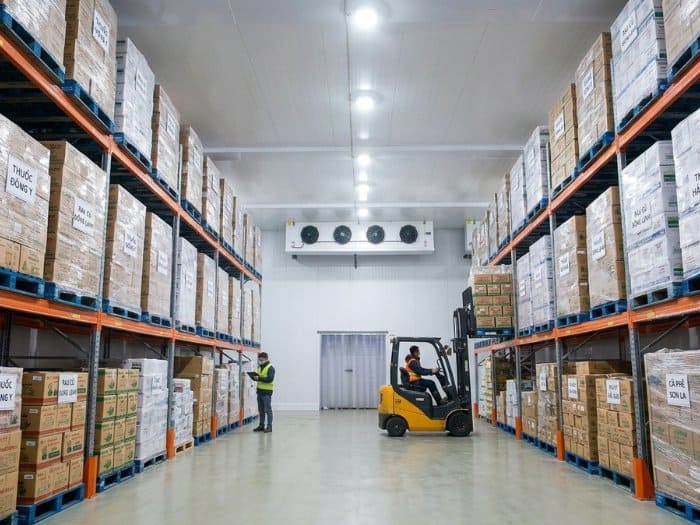 Một số mẫu kệ phù hợp cho kho lạnh