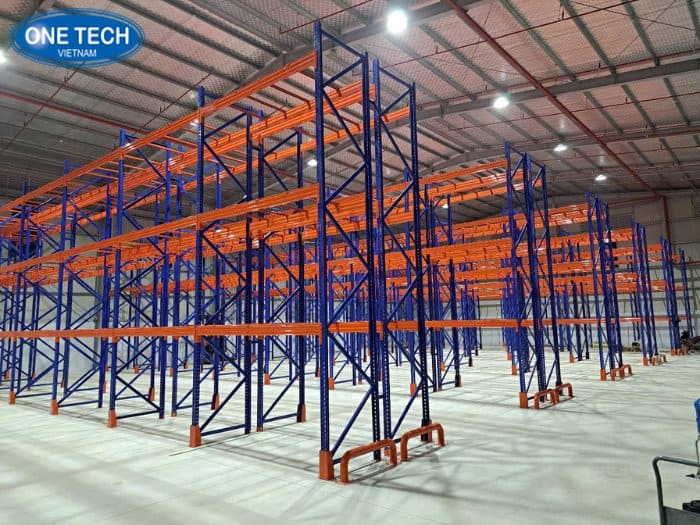 Kệ kho Double Deep 3 tầng