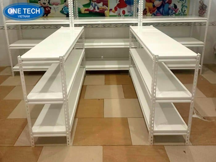 Kệ V cài 3 tầng thông minh, thẩm mỹ