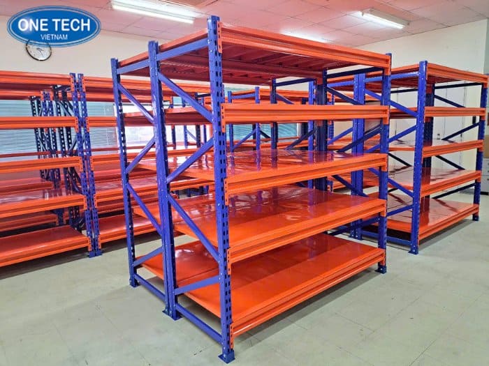 Kệ 5 tầng cho kho quy mô vừa