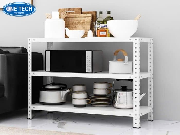 Kệ V lỗ 3 tầng nhỏ gọn