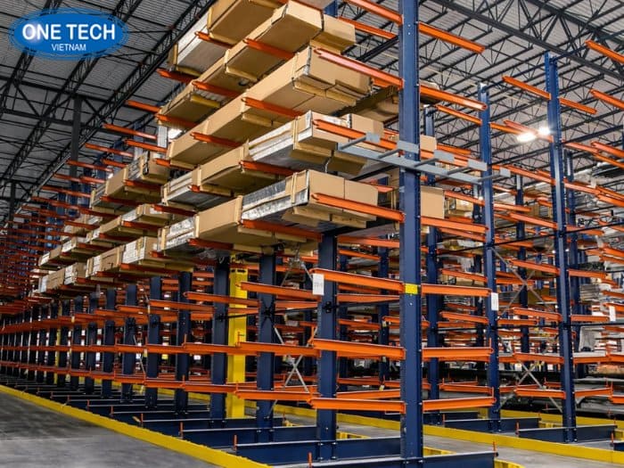 Kệ tay đỡ - Phù hợp kho ngành vật liệu tại miền Trung