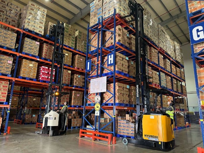 Lưu ý khi chọn xe nâng phù hợp với kệ Double Deep