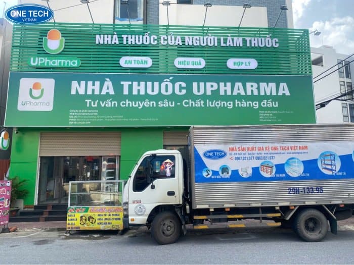 Lý do Upharma lựa chọn giá kệ của One Tech Group