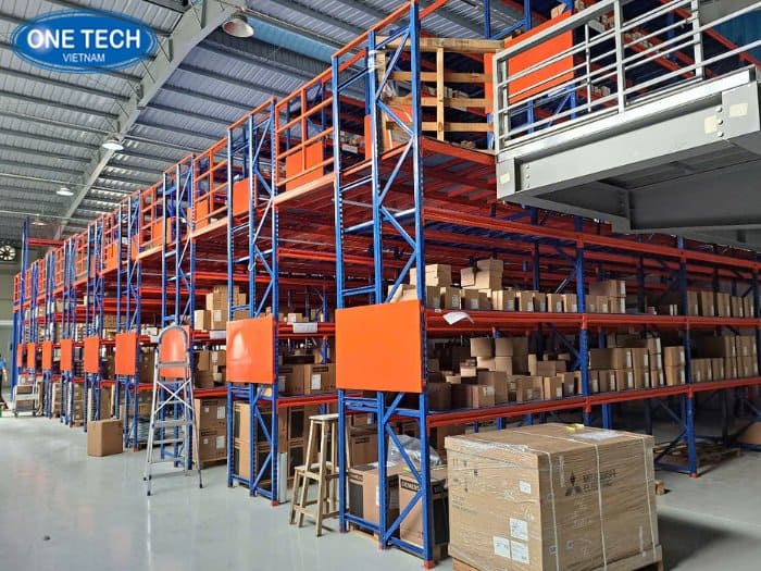 One Tech Group, nhà máy sản xuất kệ công nghiệp quy mô lớn