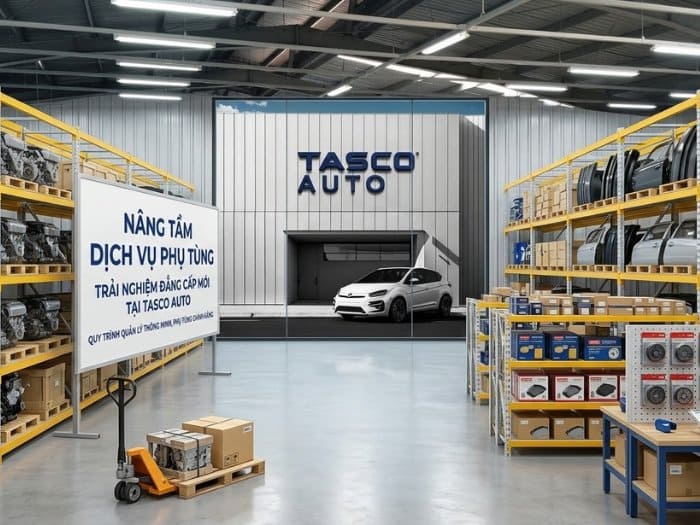 Thông tin chung về dự án kệ kho hàng cho Tasco Auto