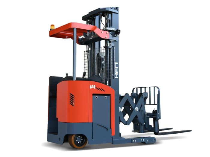 Xe nâng Double Reach Truck - Lựa chọn lý tưởng kho mật độ cao