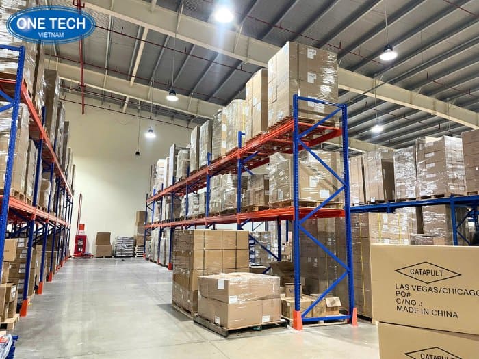 Lắp đặt kệ cho công ty Kortel Vina 06