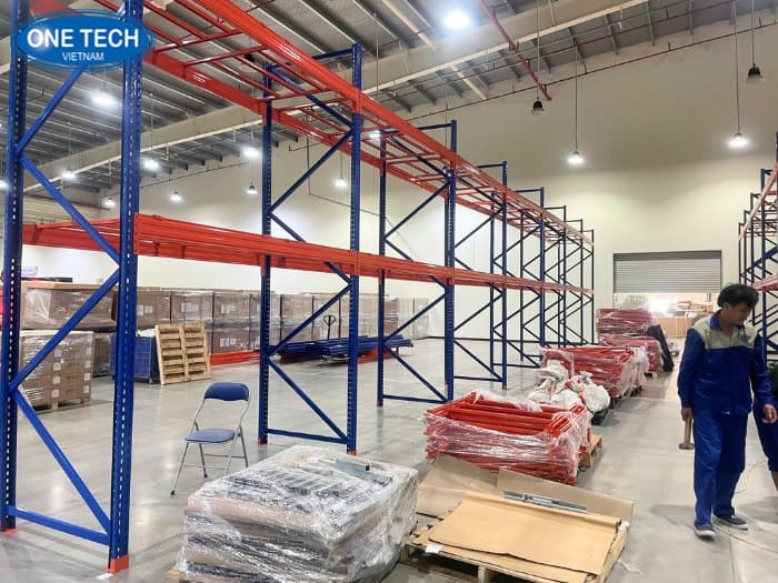 Lắp đặt kệ cho công ty Kortel Vina 08