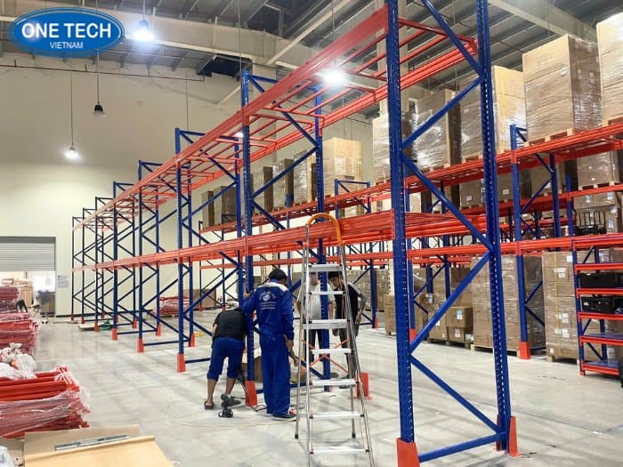 Lắp đặt kệ cho công ty Kortel Vina 09