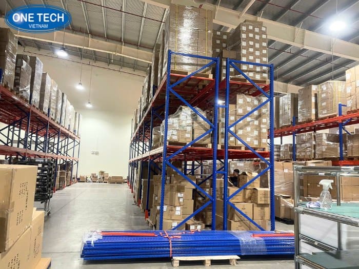 Lắp đặt kệ cho công ty Kortel Vina 13