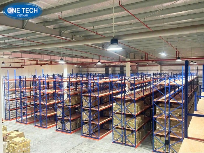 Kệ Double Deep - Dòng kệ 5 tầng kho công nghiệp