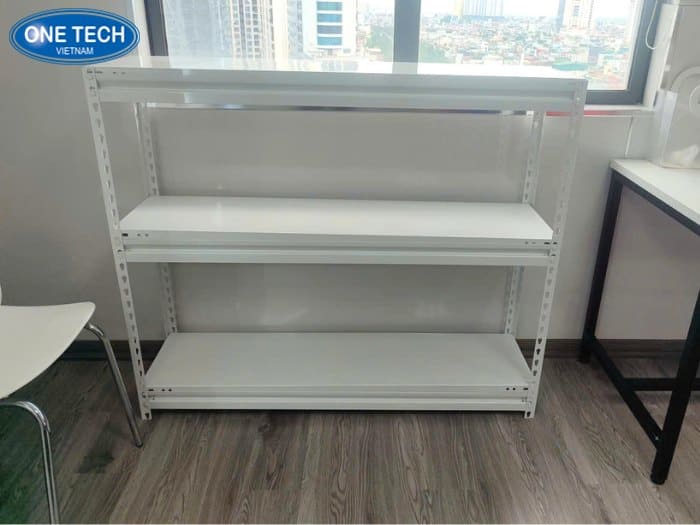 Kệ V cài 3 tầng bản mới, đẹp mắt