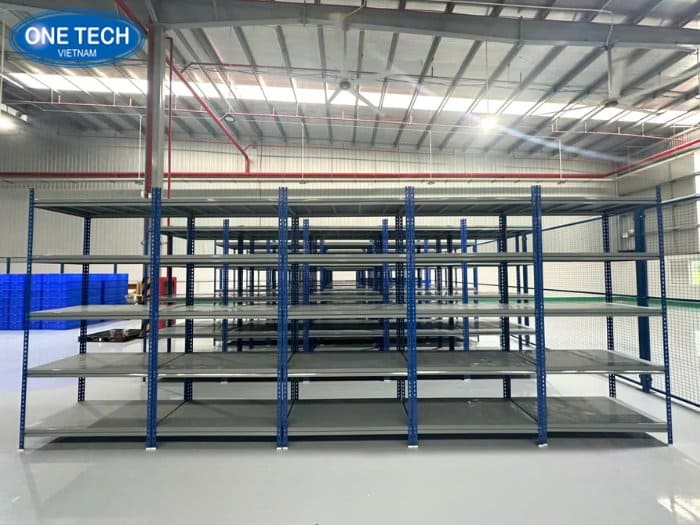 Kệ kho hàng V cài 5 tầng mẫu mới bền đẹp