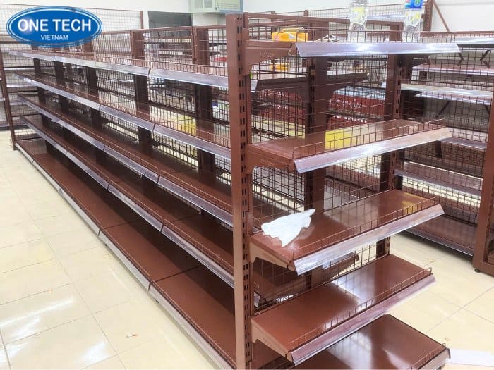 Nẹp giá kệ siêu thị màu trong suốt