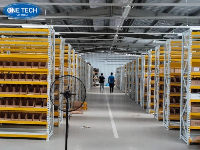 Kệ kho hàng của One Tech Group sở hữu nhiều ưu điểm